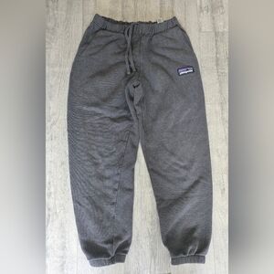 Patagonia Recycled Fleece Sweatpants Gray Small Lounge Joggers